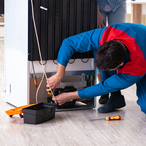 how much do you charge for refrigerator repair services in Fenton